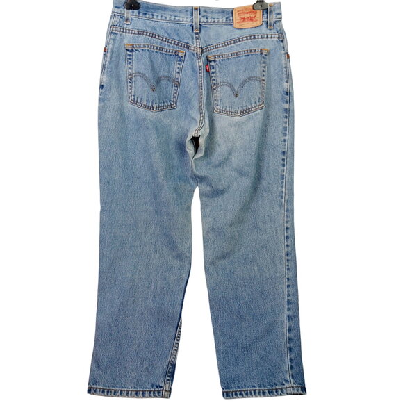 Levi's 550 SZ 14S Y2K 2004 Women's Classic Relaxed Taper Denim Jeans - Picture 3 of 8